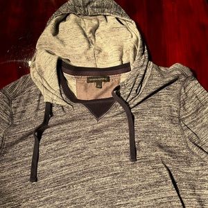 Mens banana republic long sleeve shirt hoodie Large